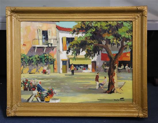 § Cecil Rochfort DOyly John (1906-1993) La Colle near St Paul 17 x 23in.